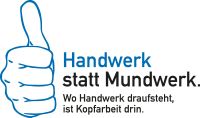 Logo Handwerk statt Mundwerk